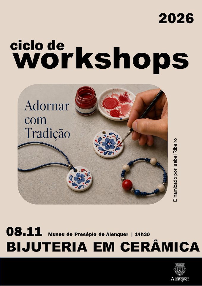 Ceramic Jewelry Painting Workshop - Adorn with Tradition