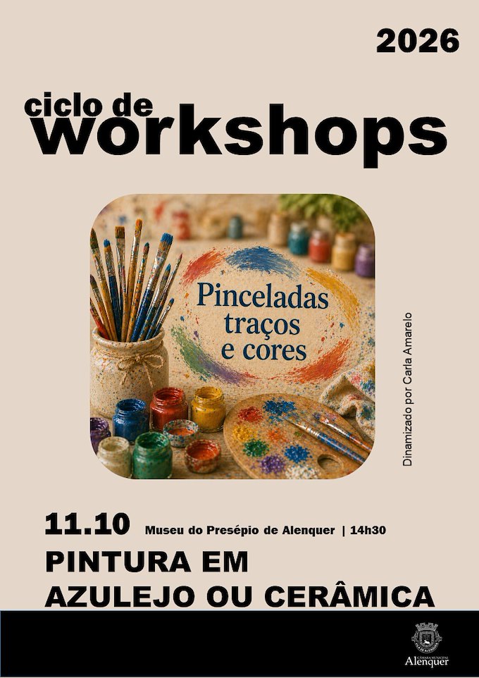 Tile or Ceramic Painting Workshop - Brushstrokes, Lines and Colors